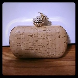 NWT Charming Charlie Pineapple Clutch